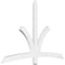 Ekena Millwork Davenport Architectural Grade PVC Gable Bracket, 72"W x 48"H x 2"D x 4"F, 16/12 Pitch GBP072X48X0204DAV00 - alternate 1